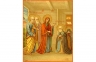 Εμφάνιση της Παναγίας στον Όσιο Σέργιο του Ραντονέζ το 1388 μ.Χ.