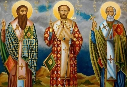 Ύμνος στους Τρεις Ιεράρχες (αγίου Νικολάου Βελιμίροβιτς)